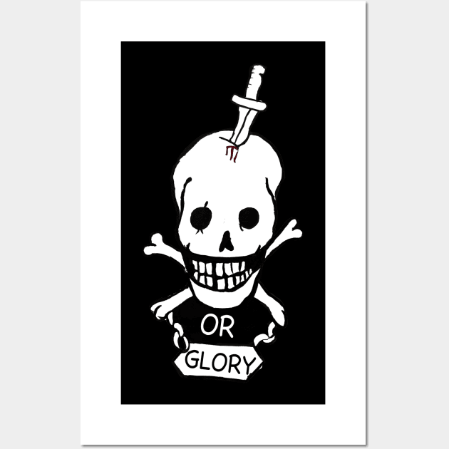 Death Or Glory Wall Art by Perfect Organism Podcast & Shoulder of Orion Podcast